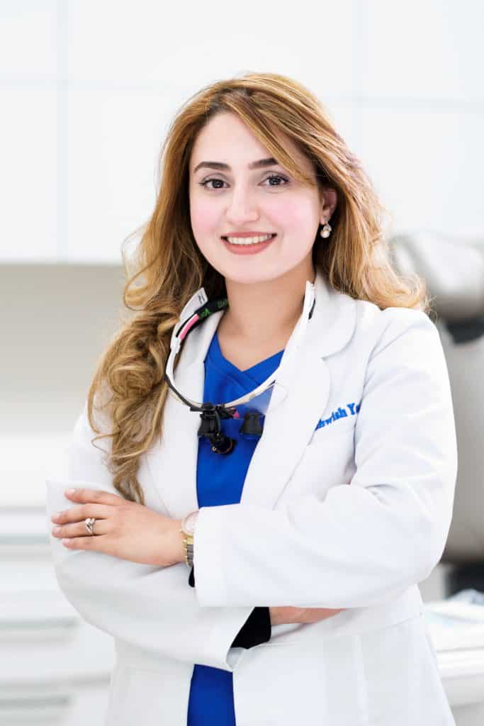 Dr. Mehwish Yasin, family and cosmetic dentist at Royal Oak Dental in Oakville