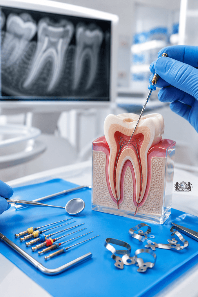 Root canal treatment at Royal Oak Dental in Oakville, Ontario