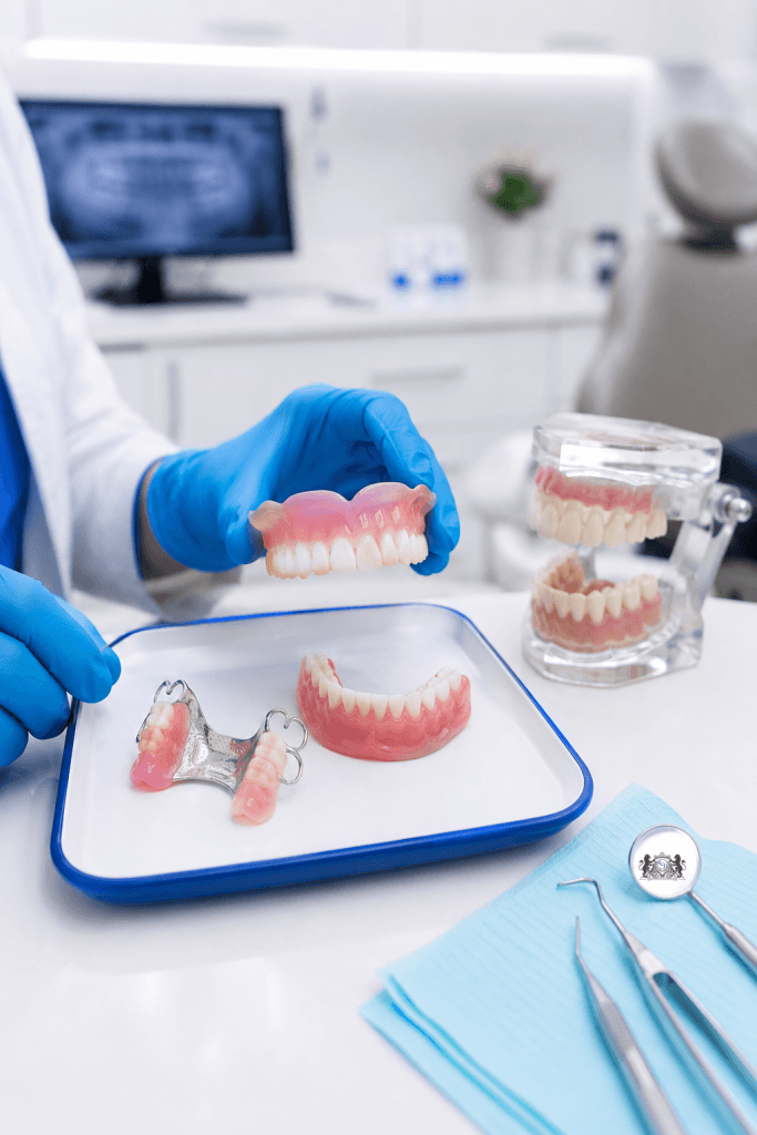 Dentures and partial dentures at Royal Oak Dental in Oakville, Ontario