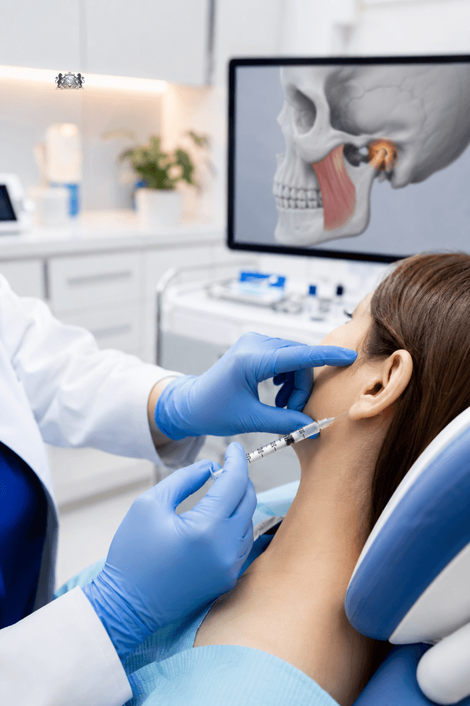 Therapeutic botox for tmj and jaw pain at Royal Oak Dental in Oakville, Ontario