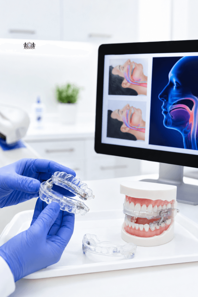 Sleep apnea and snoring appliances at Royal Oak Dental in Oakville, Ontario