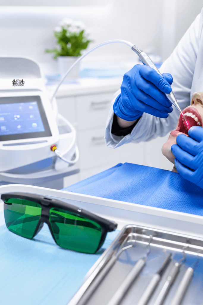 Laser dentistry and frenectomy at Royal Oak Dental in Oakville, Ontario